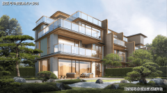 从卧天台面积可达近30㎡；首层毗连约51㎡南北花